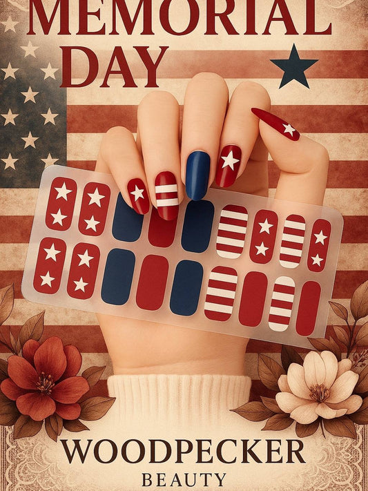 Sparkle-This-Memorial-Day-Celebrate-with-Bold-Beautiful-Nails Woodpecker Beauty