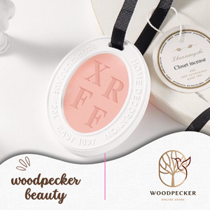 Chic Monogram Aromatherapy Disks - Customizable Fragrance Decor for Home & Vehicle Woodpecker Beauty