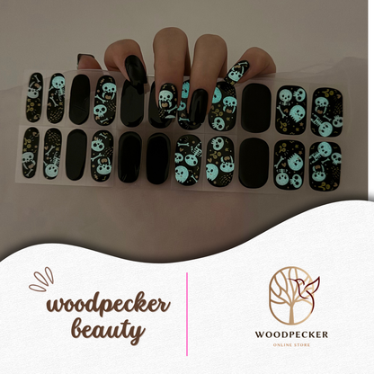 Woodpecker|Halloween Nail stickers Spooky (Glow in the Dark) Woodpecker Beauty