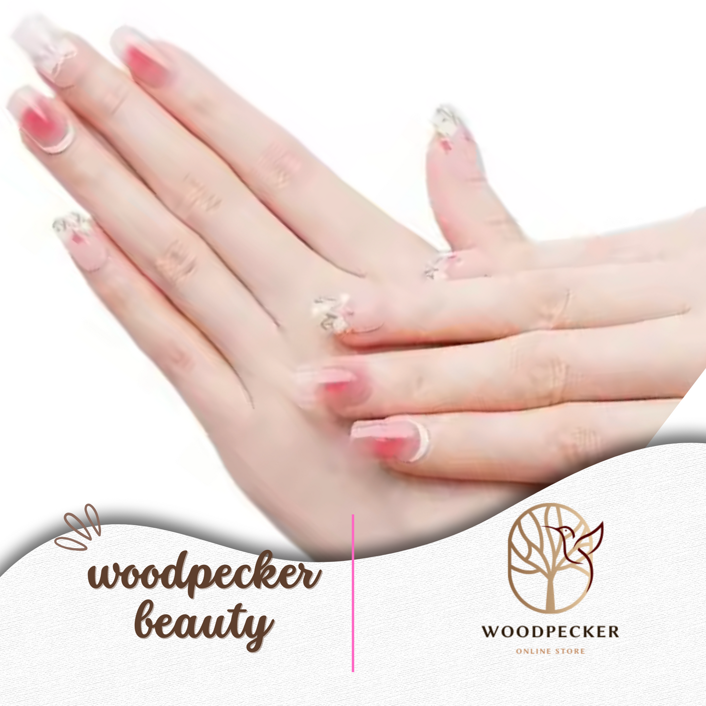 Woodpecker|Nails Stickers Floral Nails Tulip