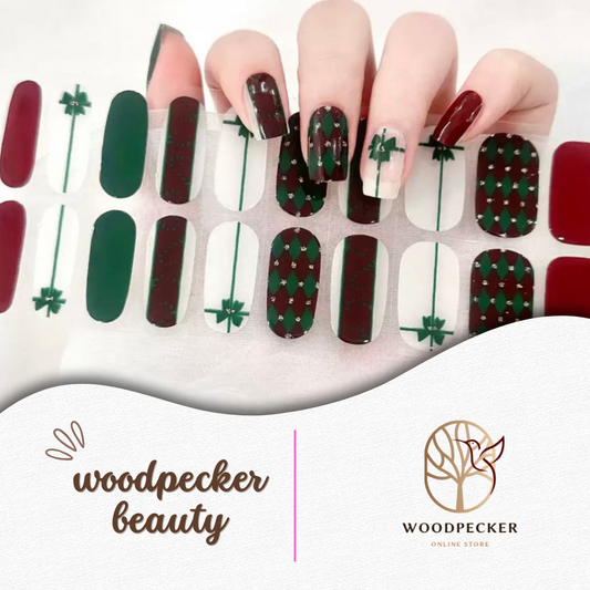 Woodpecker|Christmas Nail stickers Gift