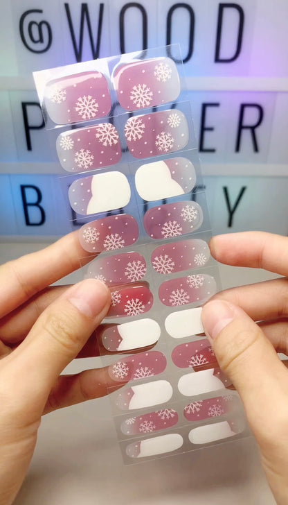 Woodpecke| Valentine Day's Nail Stickers snowflake