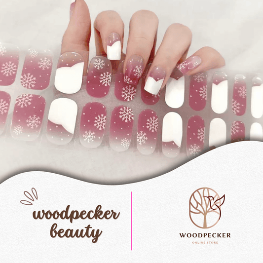 Woodpecke| Valentine Day's Nail Stickers snowflake