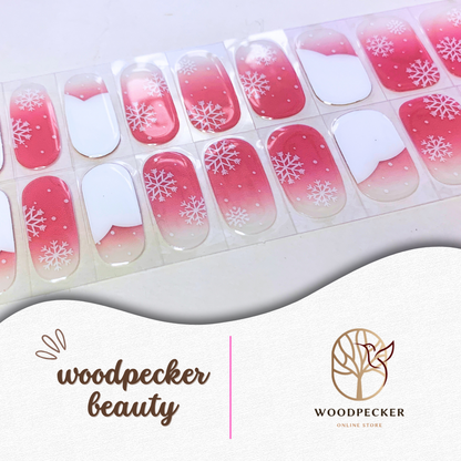 Woodpecke| Valentine Day's Nail Stickers snowflake