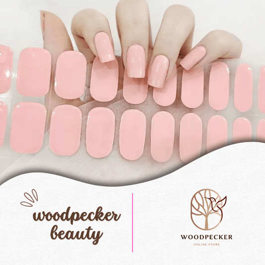 Woodpecker|Solid Rose Pink Nail