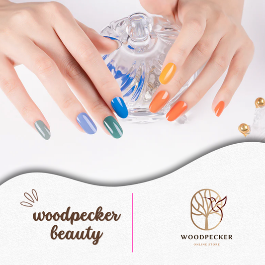 color pop nail stickers with hand pic